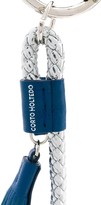 Thumbnail for your product : Corto Moltedo Tassel Detail Woven Keyring
