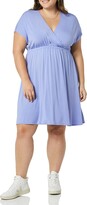 Thumbnail for your product : Amazon Essentials Women's Surplice Dress (Available in Plus Size)