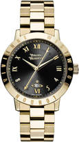 Vivienne Westwood VV152BKGD gold-plated stainless steel watch