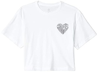 converse with heart shirt