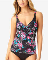 Thumbnail for your product : Anne Cole That's A Wrap Underwire Bra-Sized Twist-Front Tankini Top