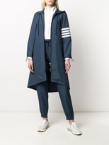 Thumbnail for your product : Thom Browne 4-Bar flyweight tech hooded parka