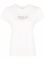 Thumbnail for your product : Polo Ralph Lauren beaded POLO T-shirt