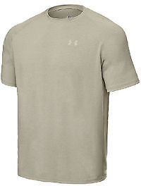 Under Armour 3 x UA Tactical Tech Short Sleeve Tee T-Shirt Desert Sand 1005684