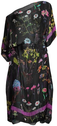 Stella McCartney Trippy Floral Silk Caftan Cover-Up