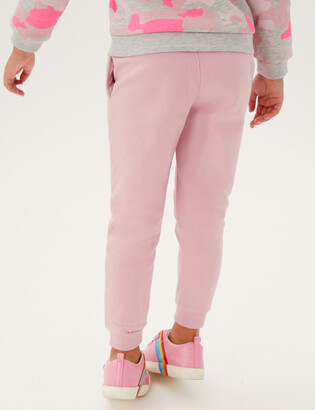 Marks and Spencer Cotton Plain Joggers