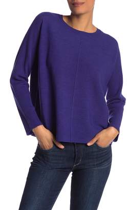 Eileen Fisher Dolman Sleeve Wool Sweater