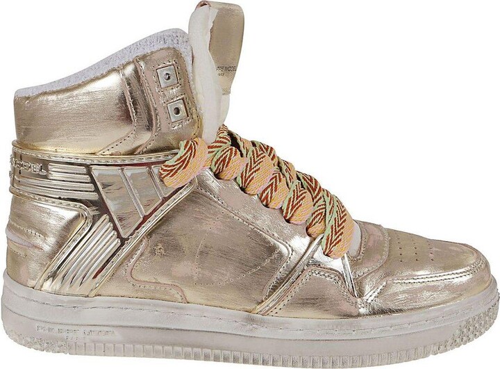 Gold High Tops | Shop The Largest Collection | ShopStyle UK