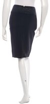 Thumbnail for your product : L'Agence Dual Slit Knee-Length Skirt