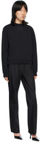 Thumbnail for your product : alexanderwang.t alexanderwang.t Black Pull-On Pleated Lounge Pants