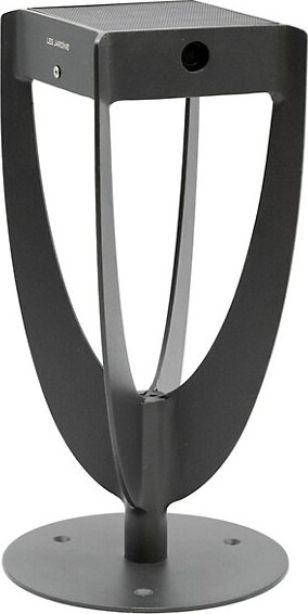 Les Jardins Tulip Outdoor Solar LED Table Lamp in Matte