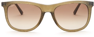 Tod's Women's Squared Textured Sunglasses