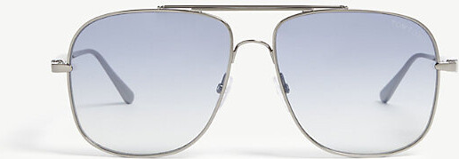 Tom Ford Womens Grey Jude Aviator-Frame Sunglasses