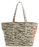 Thumbnail for your product : Tory Burch 'Small' Canvas Zip Tote