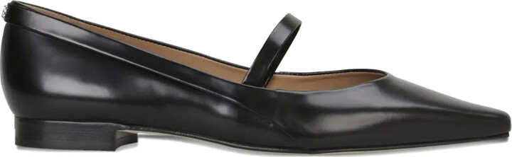 HUGO BOSS Leather Ballet Flats