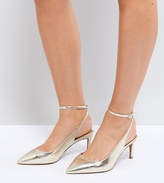 Thumbnail for your product : Sabrina Design Sabrina Wide Fit Mid Heels