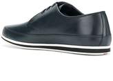 Thumbnail for your product : Prada striped sole boat shoes