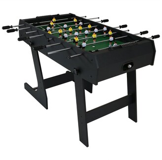 Sunnydaze 48In Compact Folding Foosball Game Table