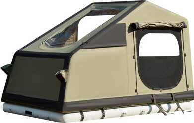 EROMMY Rooftop Tent Hard Shell Truck Bed Tent For Camping, Waterproof Suv Tent With Air Mattress, All-weather Car Tent For 2 Person