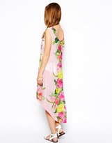 Thumbnail for your product : Ted Baker Placement Print Peneey Cover Up Dress