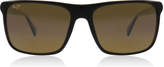 Thumbnail for your product : Maui Jim Flat Island Sunglasses Brown Stripe STG-BG Polariserade 58mm