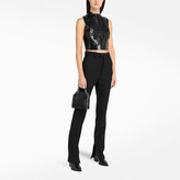 Thumbnail for your product : Manokhi Carrie Exotique leather top