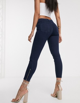 J Brand 835 mid rise crop skinny jeans