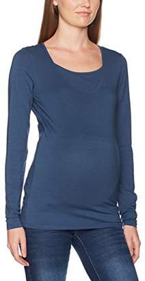 Mama Licious Mamalicious Women's Mllea Organic Nell L/s Nf Long Sleeve Top,(Manufacturer Size: Large)