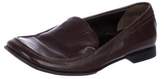 Thumbnail for your product : Prada Leather Square-Toe Loafers