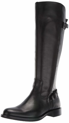 ecco black knee high boots