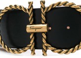 Thumbnail for your product : Ferragamo double Gancini belt