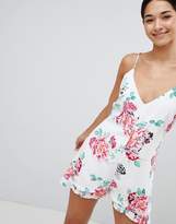 Thumbnail for your product : MinkPink Pretty Petals Beach Romper