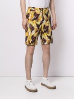 Thumbnail for your product : Pt01 Painterly-Print Bermuda Shorts