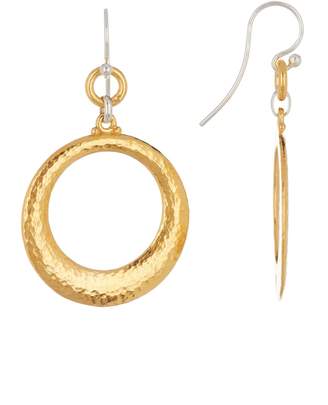 Gurhan 24K Gold Vermeil Large Tapered Hoopla Earrings