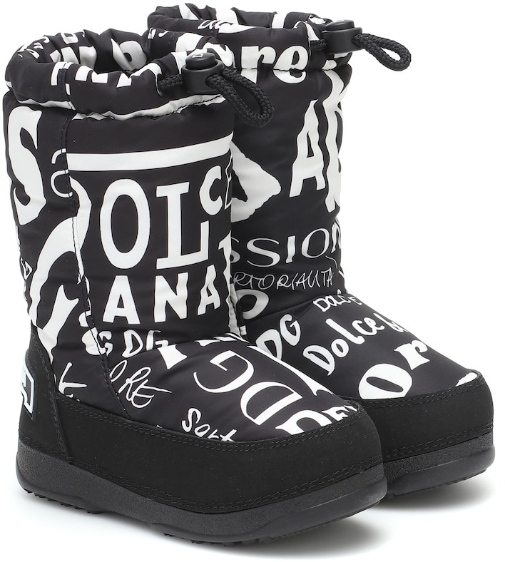 dolce gabbana snow boots