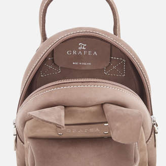 Grafea Women's Mini Zippy Deer Backpack - Brown