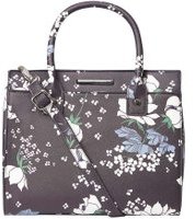 Dorothy Perkins Womens Navy Floral Mini Slip Tote Bag- Blue