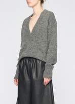 Thumbnail for your product : Tibi Airy Alpaca V-Neck Pullover