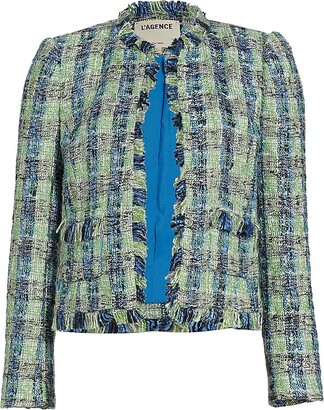 Tweed Fringe Jacket | ShopStyle