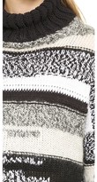 Thumbnail for your product : Derek Lam 10 Crosby Turtleneck Crop Sweater