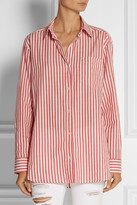 Thumbnail for your product : Isabel Marant Eddie striped cotton shirt
