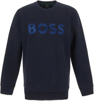 HUGO BOSS Men's Blue Sweatshirts & Hoodies | ShopStyle