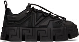 Thumbnail for your product : Versace Black Greca Labyrinth Lace-Up Shoes