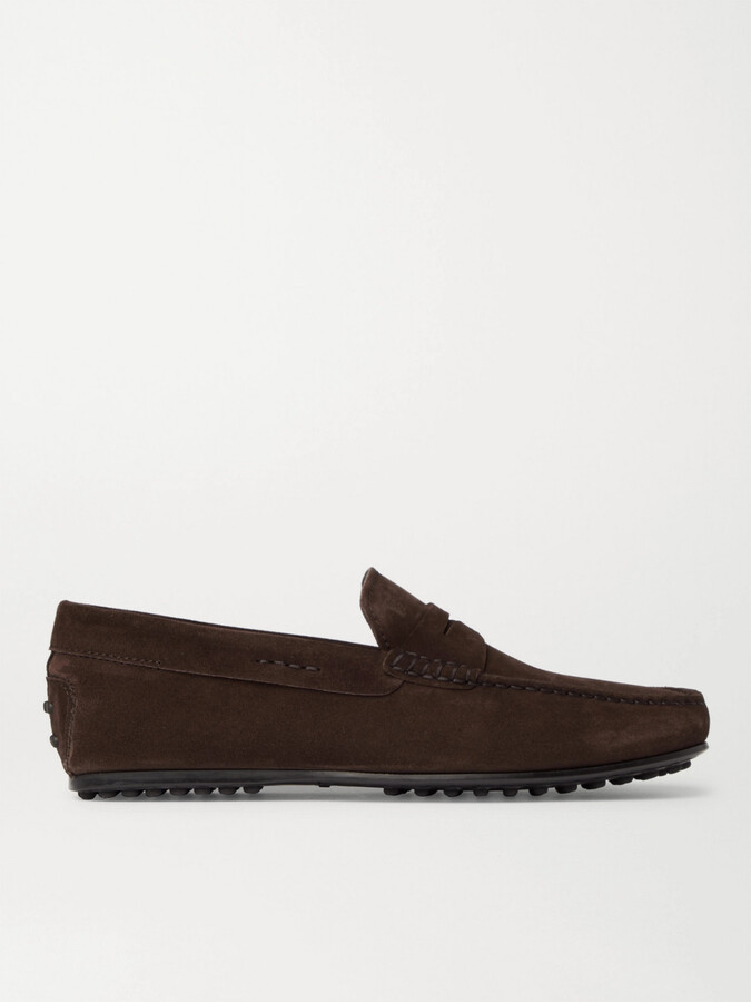 Tod's Gommino Suede Driving Shoes