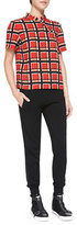 Thumbnail for your product : Marc by Marc Jacobs Jon Straight-Leg Wool Sweatpants