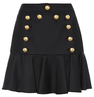 Veronica Beard Morrison Sailor Flounce miniskirt
