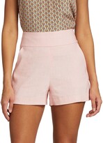 Thumbnail for your product : Alice + Olivia Donald High-Waist Shorts