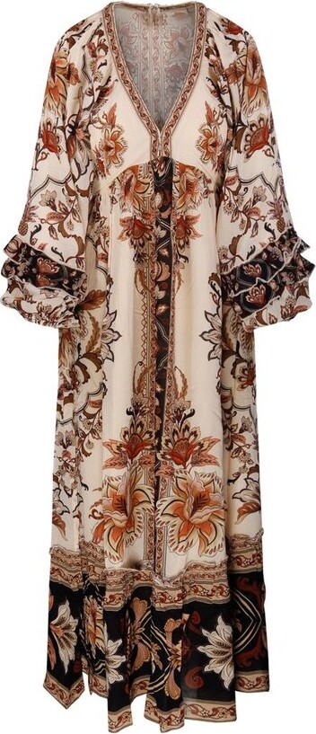 Farm Rio Majestic Garden Maxi Dress