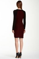 Thumbnail for your product : Romeo & Juliet Couture Colorblock Cheetah Print Sweater Dress