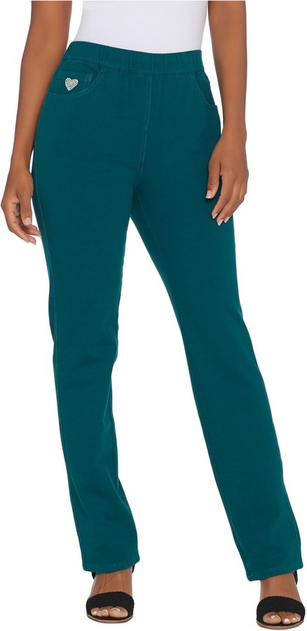 teal pants womens